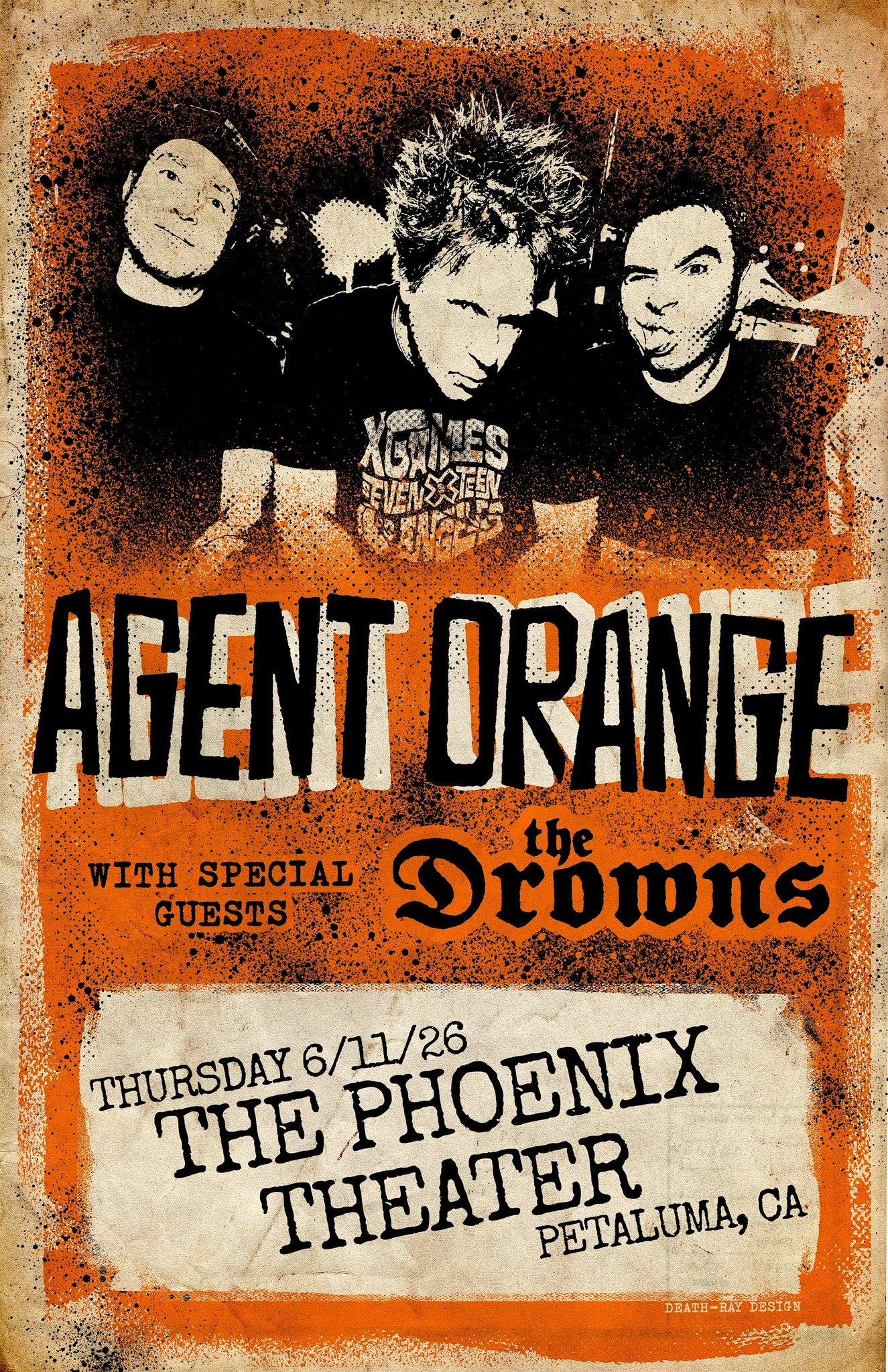 Agent Orange, The Drowns, The Freak Accident – Phoenix Theater: Petaluma